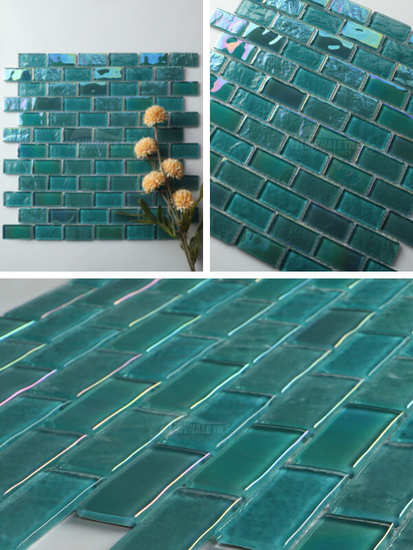 green pool tile