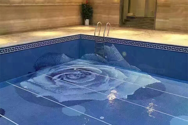 rose mosaic art