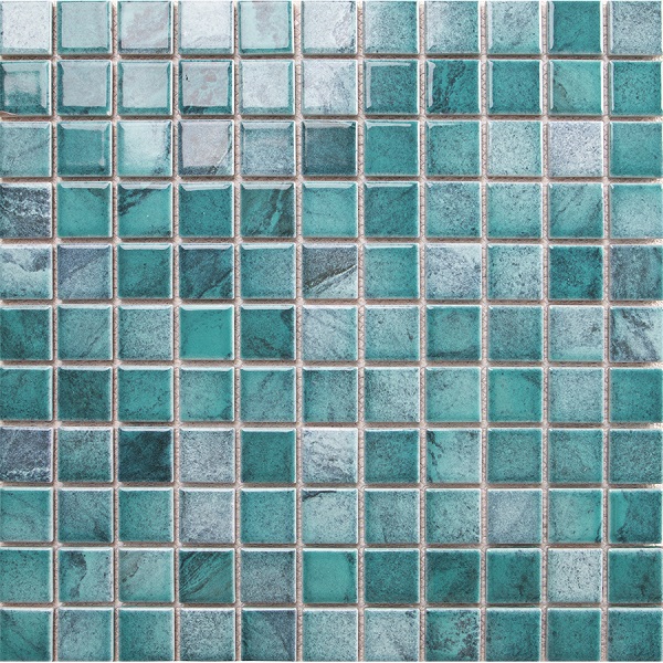 25mm x 25mm Ink-Jet Porcelain Pool Mosaic Tile IGH6601 - Lagoon Green.jpg