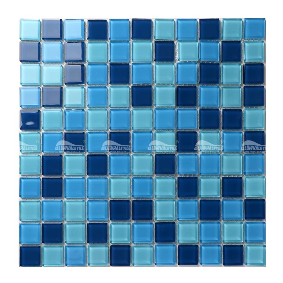 Blue Mix Glossy Surface Crystal Glass Pool Mosaic Tile BGI004F2.jpg