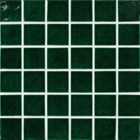 48x48mm Heavy Ice Crackle Surface Square Glossy Porcelain Green BCK713-Pool tile, Pool mosaic, Ceramic mosaic, Ceramic mosaic pool, Green pool tiles