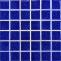 Frozen Blue Heavy Crackle BCK653-Pool tiles, Ceramic mosaic, Mosaic pool walls