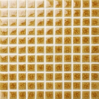 Crackle pesado congelado marrom BCI503-Mosaico cerâmico, Mosaico cerâmico para venda, Mosaico cerâmico backsplash, Mosaico ladrilho cerâmico