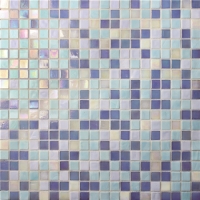 Jade Blue Mix BGC010-Mosaic tile, Glass mosaic , Glass mosaic pool tile China, Pool glass mosaic tile sale