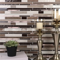 Linear Stainless Steel Mix Glass BGZ006M1-mosaic wall tiles, pool tiles wholesale, pool tile suppliers