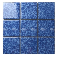 97x97mm Blossom Surface Sqaure Glossy Porcelain Blue BMG902A1-wholesale wall tile, mosaic pool tiles, swimming pool mosaic tiles