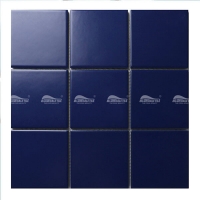 97x97mm Square Glazed Porcelain Dark Blue BMM601A1-pool tile for sale, swimming pool coping tiles, pool tile company