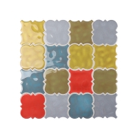 Combinaison couleurs Arabesque BCZ001E2-prix de tuiles de salle de bains, douche de tuile arabesque, fabricants de tuiles de piscine