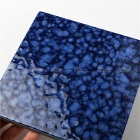 150x150mm Blossom Surface Sqaure Glossy Porcelain Blue BCW601E7-6x6 pool tile, swimming pool tiles specifications, pool tile 6x6