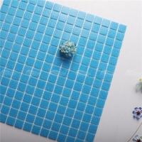 Hot Melt Glass GEOM9602-blue glass tile, iridescent glass tile, glass tiles price
