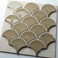 Fish Scale ZGA2304-fish scale fan shaped mosaic tile, fan bathroom tiles, pool tile supplier