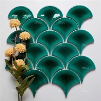 Fish Scale ZGA2701-crackle fish scale tile, green fish scale tile bathroom, pool tile supplier