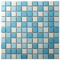 Classic Blend Blue IGA3002-light blue pool mosaics, light blue shower mosaic tile, pool tile company