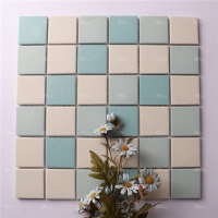 48x48mm Square Full Body Unglazed Blend Blue KOF6007-tile wholesale,blend blue full body mosaic,unglazed mix blue pool tile