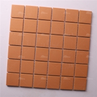 48x48mm Square Full Body Unglazed Orange KOF6902-tile supplier,full body mosaic shop,anti slip mosaic