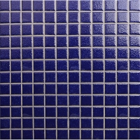 23x23mm Granule Matte Surface Square Porcelain Dark Blue HMF8603-best tile for pool waterline, wholesale mosaic tile, mosaic wall tiles for bathroom