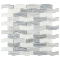 Luxury Wave GZOJ2304-glass tile on swimming pool, glass tile in bathroom, wholesale glass tile