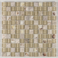 Stone mix Glass Conch Resin Tile GHGH8903-pool tile,seashell tiles,conch stone glass mosaic,swimming pool tiles suppliers