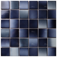48x48mm Square Glossy Porcelain Gradient Blue KGA1903-swimming pool tiles,blue pool tiles,square pool tiles,swimming pool tile suppliers