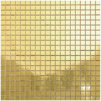 10*10mm Square Glass Gold GAGL5901-mosaic swimming pool,gold pool tiles,swimming pool tiles supplier