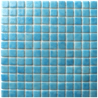 25*25mm Square Euro Glass Blue GIOL4601-mosaics for pools,swimming pool tiles blue,pool tiles prices
