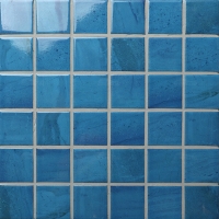 48*48mm Square Porcelain Ink Jet Blue KOA2602-ceramic pool tiles，swimming pool blue tiles，modern pool tile