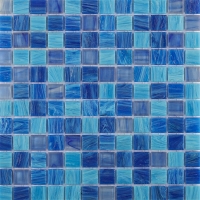23x23mm Square Matte Silicon Joint Hot Melt Glass GHOJ2002-glass pool tiles, mosaic pool tiles glass, swimming pool waterline glass tiles