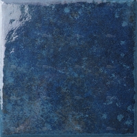 6x6 Large Square Inkjet Pattern Glossy Porcelain Dark Blue WOL9602-porcelain pool tile,swimming pool tiles 6x6,large pool tile