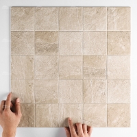 4x4 Square Inkjet Marble Look Matte Porcelain MOF8302-ceramic pool tile, ceramic tiles pool, pool tile warehouse