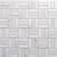 Classic Hot Melting Glass White GZOJ2201-glass mosaic tiles, glass mosaic tiles china, white glass mosaic tiles