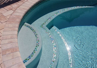 Dia Mosaic: Como manter e limpar vidro do mosaico para Swimming Pool?-telha de mosaico de vidro, Piscina de ladrilho Piscina mosaico de vidro