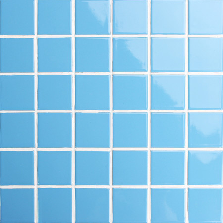 Classic Blue BCK627,Azulejo de mosaico, Azulejo de mosaico cerâmico, Azulejo de mosaico cerâmico