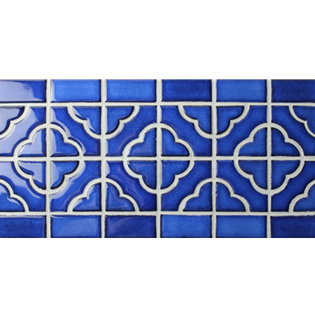 Border Tile Flower Pattern BCZB006,Border tile, Border mosaic tile, Ceramic border tile, Border tile for bathroom