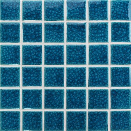 Frozen Blue Heavy Crackle BCK649,Pool Mosaic, Mosaicos cerâmicos, Mosaicos cerâmicos