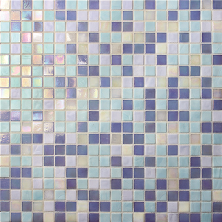Jade Blue Mix BGC010,Mosaico de mosaico, Mosaico de vidro, Mosaico de mosaico de vidro China, Mosaico de mosaico de vidro venda