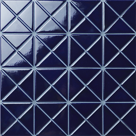 Santorini Pure-Color TR-SA-P4,کاشی مثلث، کاشی سرامیک مثلث شکل، تولید کنندگان کاشی استخر شنا