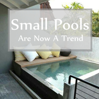 8 Small Swimming Pool Designs for You to Catch the Trend-small pools, swimming pool designs, little pools, blue pool tile