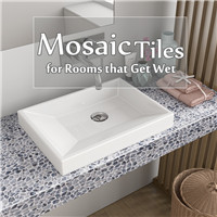 Elegir mosaico mosaico para habitaciones que se mojen-azulejos de la pared del baño, azulejo de la ducha del cuarto de baño, azulejos del piso del mosaico de la sala húmeda, azulejos del cuarto húmedo