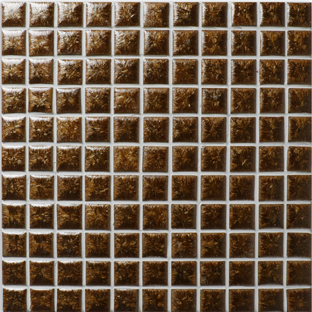 25x25mm Square Glossy Porcelain Brown BCI913,Ceramic mosaic, Ceramic mosaic tile, Ceramic pool tile manufacturers