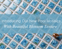 Introducing Our New Pool Mosaics With Beautiful Blossom Texture-Pool mosaics, Tiles for pool, Pool tile mosaics wholesale