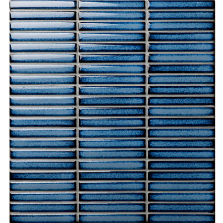 Kit Kat Tile Dark Blue BCZ621A,Strip mosaic, Strip mosaic tiles, Mosaic tile strip shower