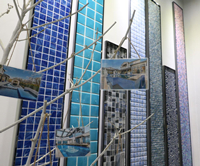 کاشی bluwhale با تشکر تمام مشتریان در استخر آبگرم نمایشگاه ۲۰۱۹-موزاییک برای استخرهای شنا, استخر کاشی موزاییک, تامین کنندگان کاشی استخر
