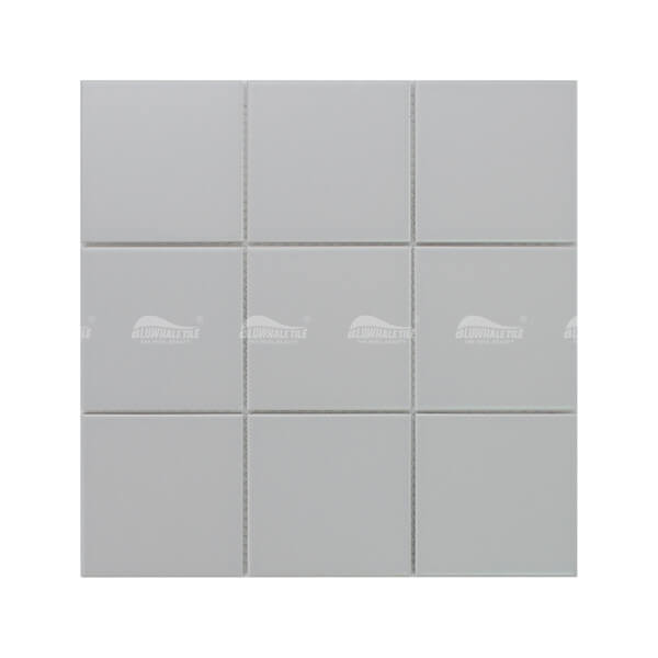 97x97mm Square Matte Porcelain Light Grey BCM301B,pool mosaic tiles, ceramic pool tiles, pool border tiles