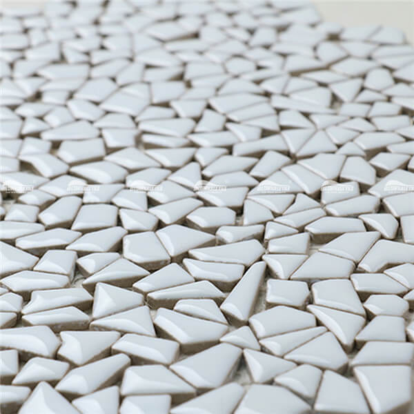 Freedom Broken Stone BCZ101C4,azulejo de mosaico irregular para venda, melhor azulejo de mosaico para piso de chuveiro, azulejos de banheiro de mosaico branco