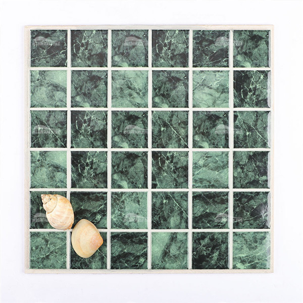 48x48mm Square Porcelain Marble Look Ink-Jet KGF8701,pool tile company, marble pattern pool mosaic, 1x1 pool mosaic tile