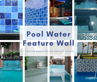 7 Tips for Choosing the Perfect Colors Pool Water Feature Wall-pool tile,swimming pool mosaic tiles,water feature wall tiles,pool tile supplier