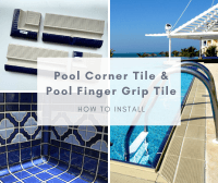 How to Install Pool Corner Tile and Pool Finger Grip Tile-commercial pool tile, swimming pool corner tiles, swimming pool edge tiles, pool tiles installation