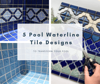 5 Pool Waterline Tile Designs to Transform Your Pool-pool waterline tile ideas, swimming pool waterline tiles, best tile for pool waterline