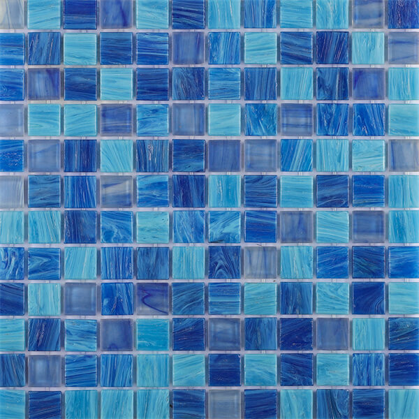 23x23mm Square Matte Silicon Joint Hot Melt Glass GHOJ2002,glass pool tiles, mosaic pool tiles glass, swimming pool waterline glass tiles