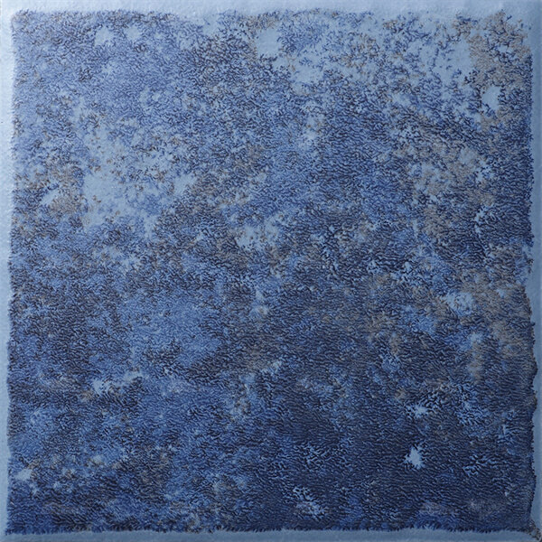 6x6 Large Square Inkjet Pattern Matte Porcelain Blue WOL9907,porcelain pool tile, 6x6 pool tile, pool tile wholesale